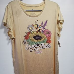 Epcot Sweet As Can Bee Spike Flower  Garden Shirt